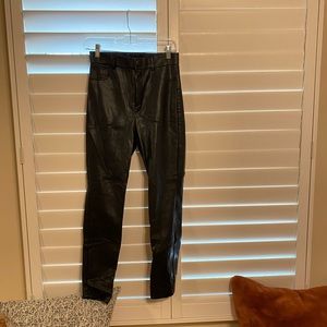 Zara leather pants